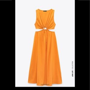 Zara Dress with Cut Outs